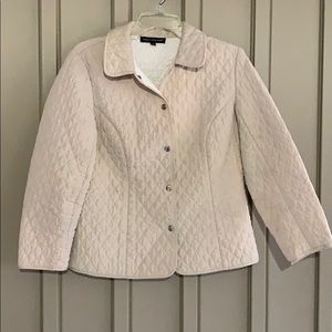 Briggs New York Cream/Tan Jacket size Medium